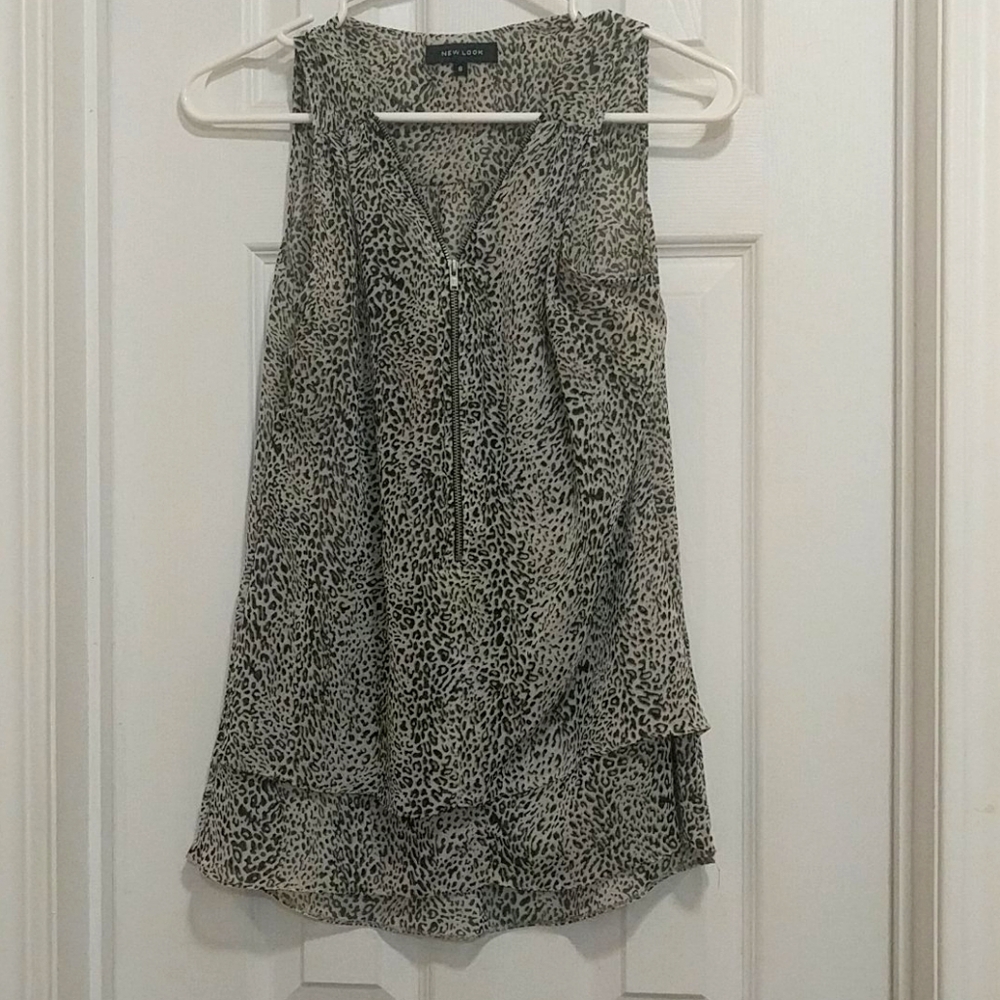 New Look sleeveless shirt